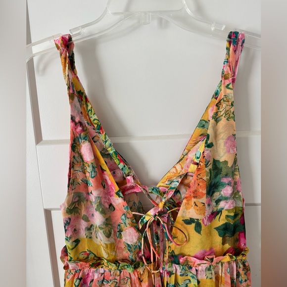 For love and lemons Madison floral high low maxi dress - Picture 10 of 12